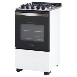 Cocina a gas Whirlpool  Blanca 49 cm