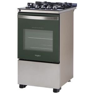 Cocina a gas Whirlpool  inoxidable 51 cm con Grill