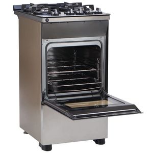 Cocina a gas Whirlpool  inoxidable 51 cm con Grill