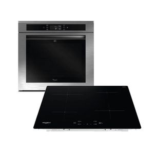 Combo Whirlpool Anafe de Induccion y Horno Electrico Empotrable