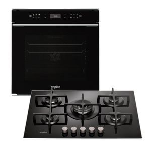 Combo Whirlpool Anafe  a gas y Horno Empotrable Electrico Wcollection