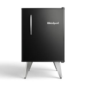 Heladera Compacta Whirlpool Retro Negra 76 Lts.