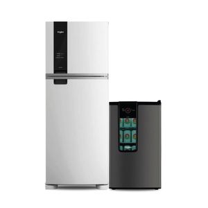Heladera Whirlpool No Frost Inverter de 461 Lts y Cervecera No Frost 82 Lts