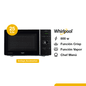 Microondas Whirlpool con grill y vaporera 25 litros
