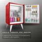 Heladera Whirlpool Retro Roja 80 / 76 Lts