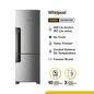 Heladera Whirlpool Bottom Freezer Inverter de 397L en Acero Inoxidable