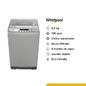 Lavarropas Whirlpool 6,5kg Carga Superior con Eco Friendly Silver