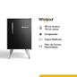 Heladera Whirlpool Retro Negra 80 / 76 Lts