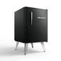 Heladera Whirlpool Retro Negra 80 / 76 Lts